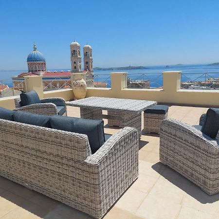 Hermes Penthouse Ermoupoli Esterno foto