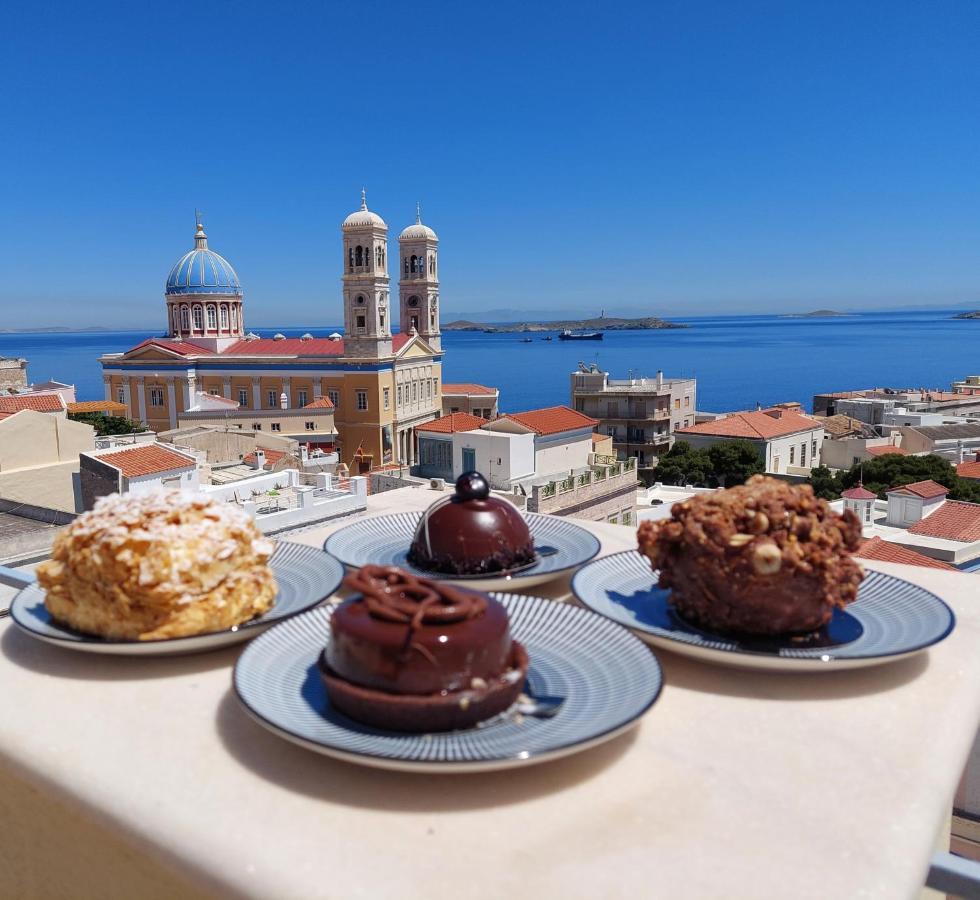 Hermes Penthouse Ermoupoli Esterno foto