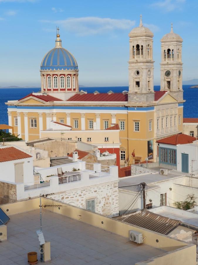 Hermes Penthouse Ermoupoli Esterno foto